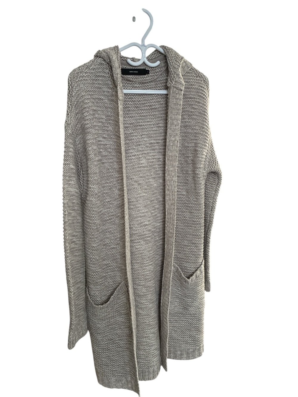 Vero Moda Open Front Hooded Cardigan